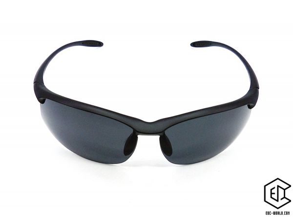 Sonnenbrille polarisiert, schwarz, mit Aufbewahrungsbeutel